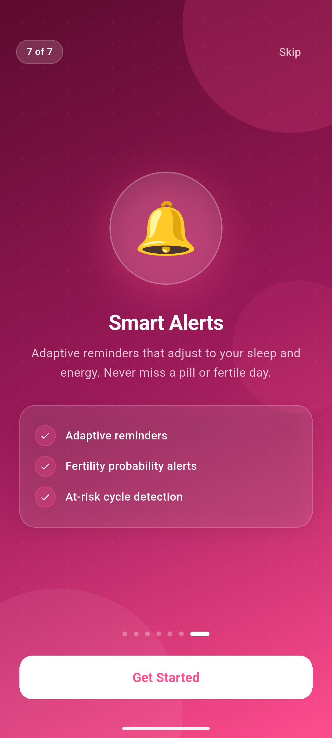 Flowly insights screen