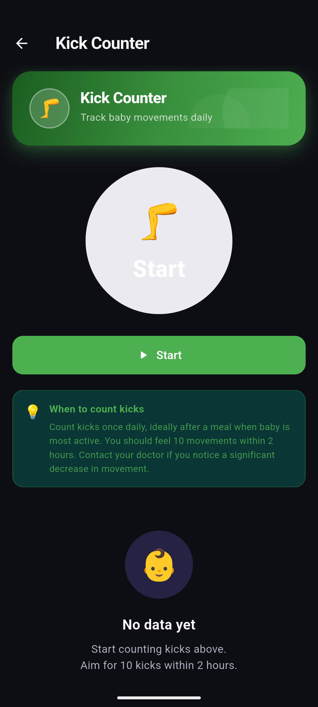 Flowly app screen